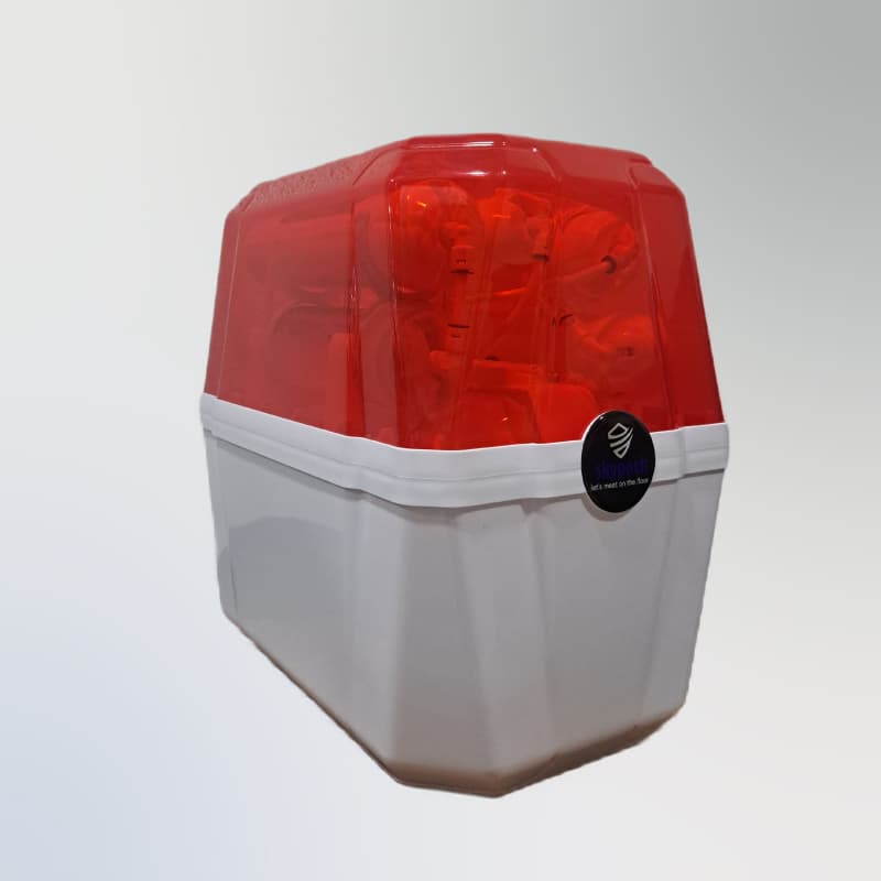 Skypack Şeffaf Kırmızı Renk Evsel Su Arıtma Cihazı - Skypack Kırmızı